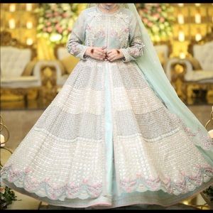 Wedding dress by Hussain Rehar
